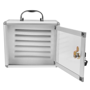 CTIRCHIU 1Pcs Casier de Téléphone Mobile Doublé en Coton pour Usage Intérieur dans les Écoles et les Restaurants 24.8x21.3cm