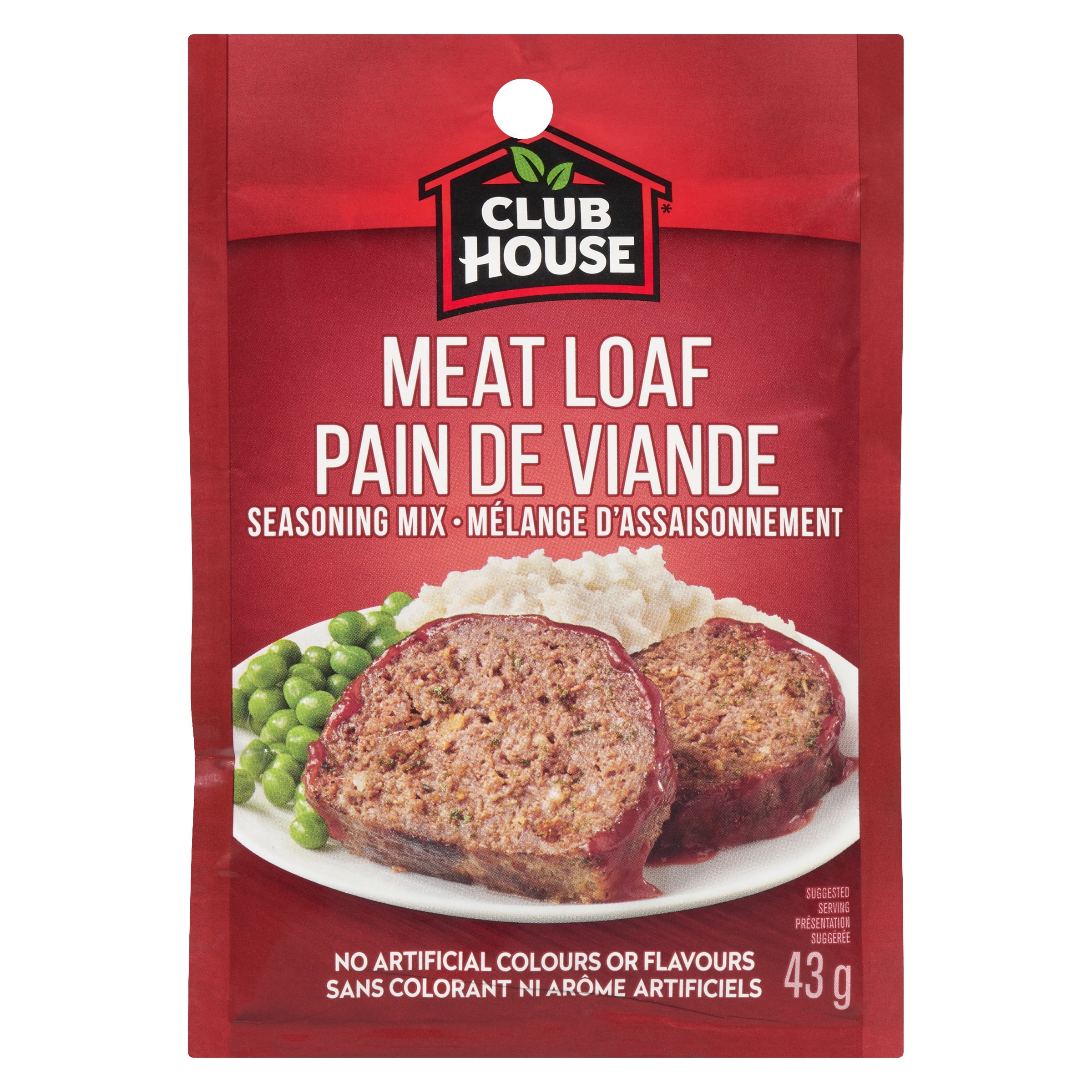 Club House, mélange de sauce sèche / assaisonnement / marinade, pain de viande