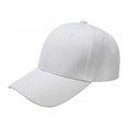 thumbnail image 1 of Jordefano 3 Pack Plain Baseball Cap Hat Adjustable Back (White), 1 of 2