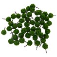 thumbnail image 2 of KLKCMS Pack of 50pcs Grass Green Ball Shaped N Scale Scenery Model Trees 3cm/1.18'', 2 of 9