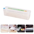 thumbnail image 1 of Oleegame 1PC Multi Functional Cling Film Cutter With Direction Slide Wall Mounted Suction Cup Design For Home And Commercial Kitchen Use White, 1 of 6