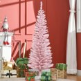 thumbnail image 2 of HOMCOM Arbre de Noël Crayon, Arbre de Noël Mince avec Branches Réalistes, 2 of 9