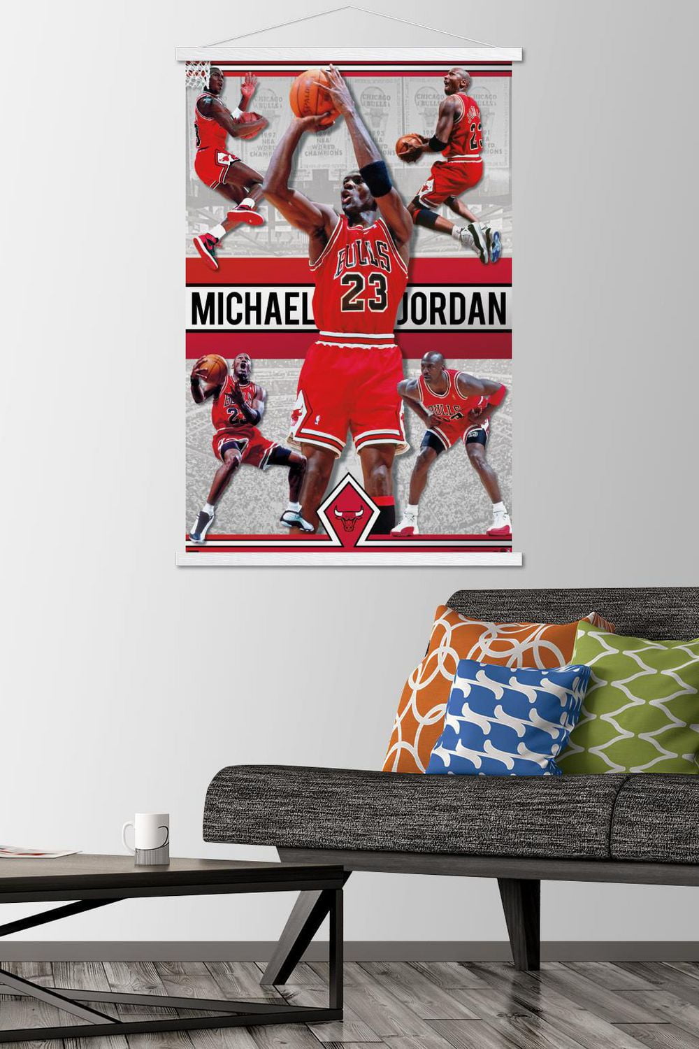 Michael Jordan - Collage Wall Poster, 22.375" x 34"