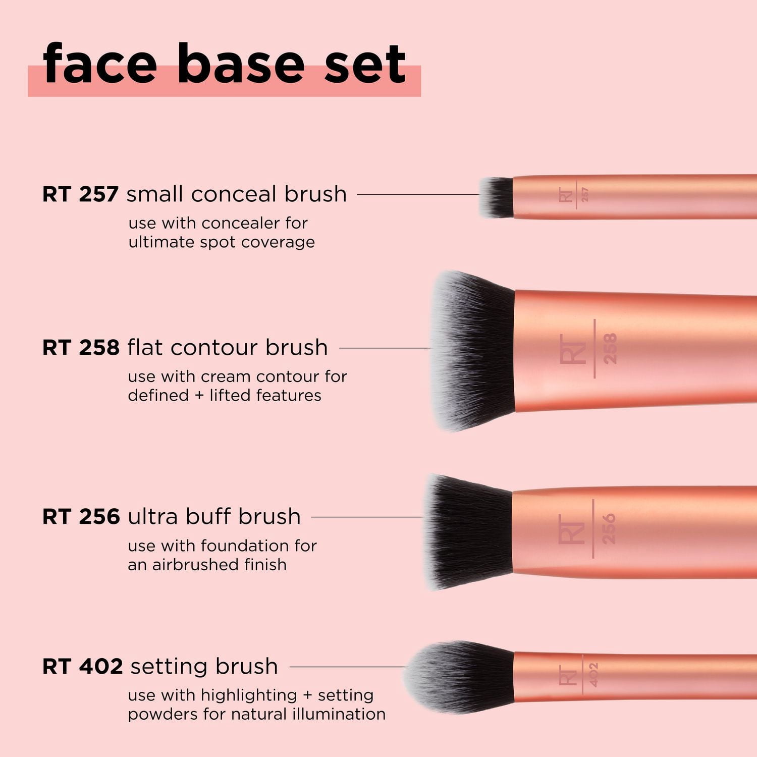 Real Techniques Ensemble Fondements Visage