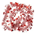 thumbnail image 2 of LSLJS Valentine's Day Heart-shaped Metal Wire Wreath Twisted Shiny Ceiling Decoration, Home Accessories, 2 of 5
