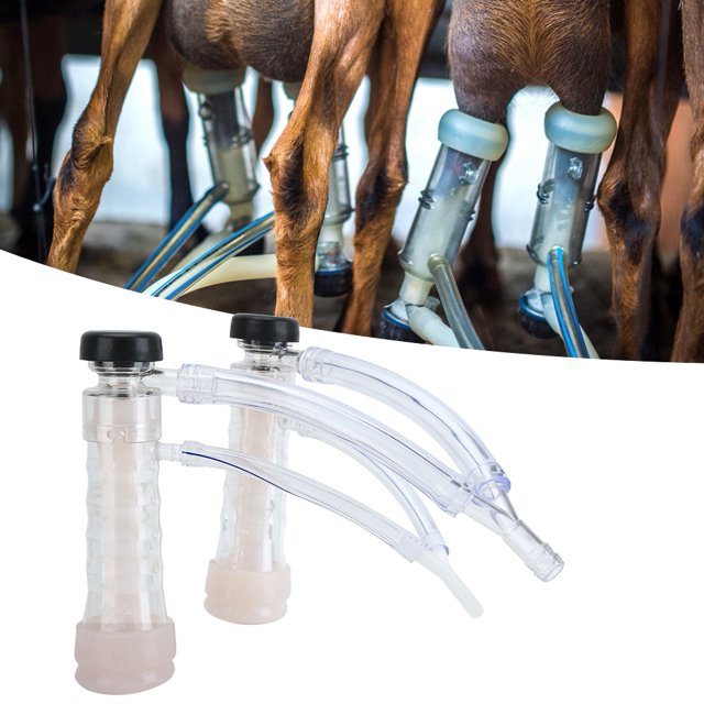 Peahefy Sheep Milker,Portable Goat Milking Machine Milking Liners Goat Milking Unit Sheep Milker Accessories Kit,Sheep Milker Machine Parts