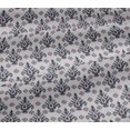 thumbnail image 5 of oneOone Viscose Jersey Fabric Diamond & Swirl Ikat Print Fabric BTY 60 Inch Wide, 5 of 5