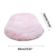 thumbnail image 3 of Hxlamzoo Fluffy Oval Area Rug, Soft Tie Dye Rug, Shaggy Colorful Rug, for Bedroom, Living Room, Teen Dorm, Baby Nursery, 11 Colors & 3 Sizes, 3 of 6