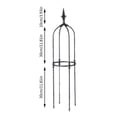 thumbnail image 3 of HLONK Clearance!  Spliced 8Mm Greenery Climbing Frame Flower Support Bracket Plant Stand Plant Clips White, 3 of 7