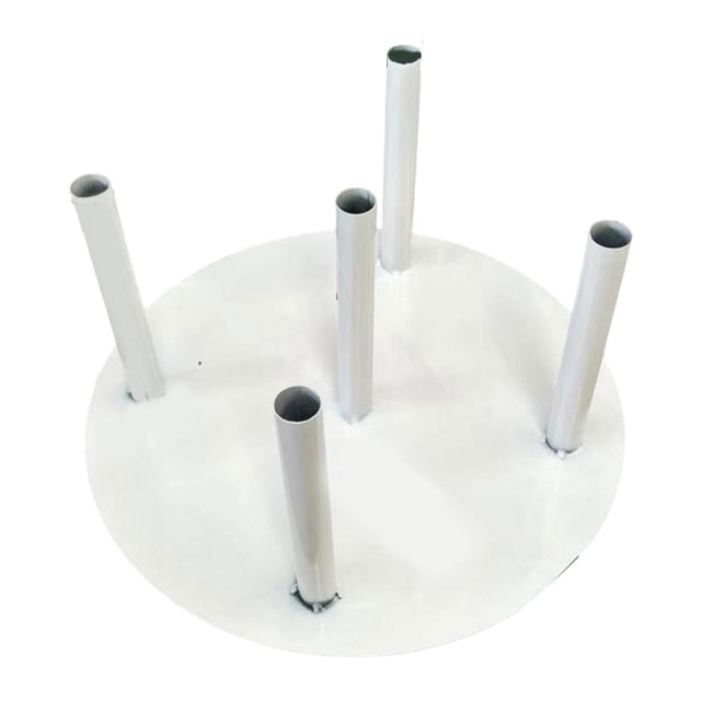 KLKCMS Flower Pole Display Stand Base Standing Base Party Flower Holder Stand for Event Wedding Supplies Reception Ceremony Birthday Five Pole