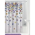 thumbnail image 4 of Rideau de douche en PEVA Flutterby, 4 of 6