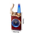 thumbnail image 3 of Openpig Inflatable Lighter, Plasma Lighter, Electric Arc Lighter, Windproof Lighter, Metal Lighter Luminous Real Watch dial, 3 of 3