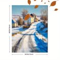 thumbnail image 3 of Qisvanset Vibrant Wildflower Canvas Print 12x16 Inch Entryway Wall Art, 3 of 8