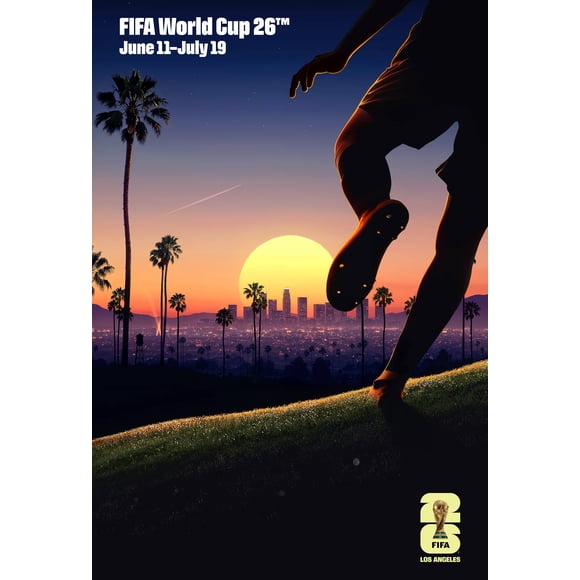 FIFA World Cup 2026™ – Los Angeles 24x36 Poster (Officially Licensed)