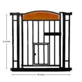 thumbnail image 2 of Carlson Pet Products Design Patte Fermeture Automatique Passage Intérieur Pet Gate, Acier, 2 of 5