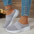 thumbnail image 2 of Dakaela Mocassins Orthopédiques pour Femmes Espadrilles Mule Été Confort Bout Fermé Chaussures de Marche Course, 2 of 6