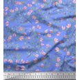 thumbnail image 1 of Soimoi Rayon Fabric Leaves Printed Fabric 1 Yard 42 Inch Wide, 1 of 3