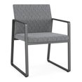 thumbnail image 1 of Gansett Reception Waiting Room Healthcare Guest Chair / Charcoal Steel / Gray, 1 of 7