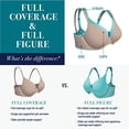thumbnail image 2 of Vanity Fair Womens Beauty Back Full Figure Wirefree Extended Side and Back Smoot, 2 of 6
