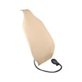 thumbnail image 1 of jinwen Car Lumbar Support Cushion Anti Slip Adjustable Comfortable Easy Installation PU Beige, 1 of 9