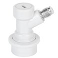 thumbnail image 2 of Stainless Steel Homebrew Beer Keg Connector with Plastic Ball Lock for Secure Dispensing and Long-Lasting Use, 2 of 7