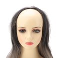 thumbnail image 4 of Hair Curly , Adjustable Black Gray Gradient Synthetic Loose Wavy  Glueless  For Lady For Daily, 4 of 8