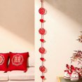 thumbnail image 3 of Happiness Banner Decorative Anti-break Unique Chinese Red Loving Hanging Banner Wedding Room Decor, 3 of 5