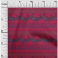 thumbnail image 1 of oneOone Viscose Chiffon Fabric Floral & Peacock Block Print Sewing Fabric BTY 42 Inch Wide, 1 of 4