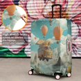thumbnail image 3 of Travel Luggage Cover Suitcase Protector Fits 18-32 Inch Luggage Wheel Covers Patterned Travel Related Items Flower Luggage Protector Elastic Luggage Anti-scratch Suitcase Cover XL, 3 of 5