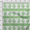 thumbnail image 3 of oneOone Rayon Green Fabric Block Fabric For Sewing Printed Craft Fabric By The Yard 56 Inch Wide-OY, 3 of 5