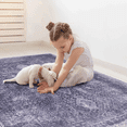 thumbnail image 5 of Anthracite Washable Rug 4x6 Area Rug (Anthracite, 4' x 6'), 5 of 5