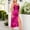 Style1-Hot Pink dresses for women, variant on Mceream Women's Spaghetti Strap Midi Satin Silk Dresses Slip Cowl Neck Side High Slit Dress Party Cocktail Clothes Maxi Cocktail Wedding Guest Dress Black XL