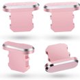 thumbnail image 2 of 4 Pieces Anti Dust Plugs Compatible with iPhone 11, iPhone 12 Protects Charging Dust Cover, 2 of 4