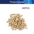 thumbnail image 4 of Wekity M3x12mm Female Thread Knurled Nuts,Hx4mm OD Brass Threaded Insert Embedment Nuts Hydraulic Welded Joint Injection Molding Assortment Kit for 3D Printing Injection Molding 80PCS-0621, 4 of 5