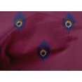 thumbnail image 4 of oneOone Cotton Poplin Fabric Peacock Feather Ikat Decor Fabric Printed BTY 42 Inch Wide, 4 of 4