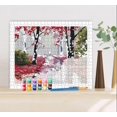 thumbnail image 2 of Autumn Park Paint by Numbers 1,000 piece Jigsaw Puzzle, 2 of 6