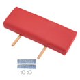 thumbnail image 4 of Milaget Rallonge de Longueur de Table de Massage Housse en PU Fixation Pratique Rallonge Coussin Rouge, 4 of 9