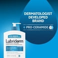 thumbnail image 3 of Lubriderm Unscented Lotion, Shea Butter and Glycerin, Dry Skin, Hand, Face Moisturizer, Fragrance Free, 3 of 8