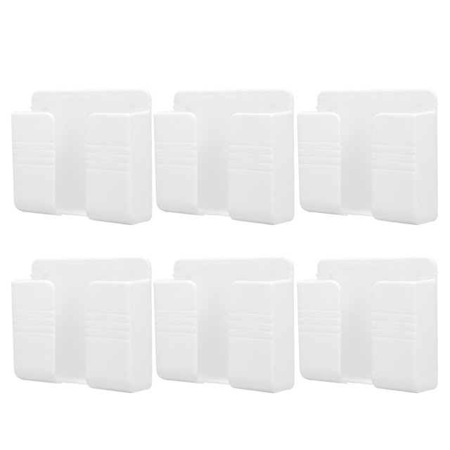 Wall Phone Rack,6Pcs Wall Mount Phone Phone Stand Wall Phone Stand Multi-Functional