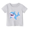 thumbnail image 3 of TZEWGL Tees For Child Cute Graphic Short Sleeve Ocean Print Clothes For Toddlers size 12-24M, 3 of 3