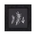 thumbnail image 3 of Œuvre d'appoint encadrée 15 x 15 avec feuilles d'arbre, 3 of 4