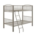 thumbnail image 1 of Conrad Twin over Twin Metal Bunkbed, Pewter, 1 of 9
