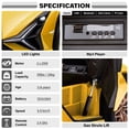 thumbnail image 3 of VOLTZ TOYS Lamborghini SIAN FKP 37 12V Ride on Car with Scissor Doors and Remote Control, Licensed - Yellow, 3 of 7