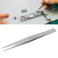 thumbnail image 1 of Pointed Tip Tweezer, Stainless Steel Tweezer, Anti Wear Rust Abrasion Acid Industrial Fine Point Tweezer, for PC8 Semiconductor, 1 of 7