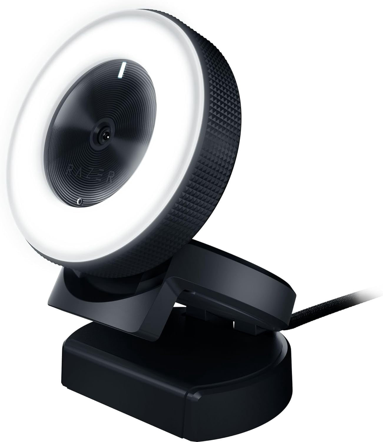 Razer Kiyo Full HD 1080p Webcam with Ring Light, Black