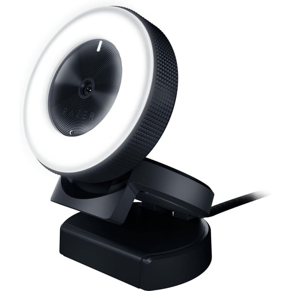 Razer Kiyo Full HD 1080p Webcam with Ring Light, Black