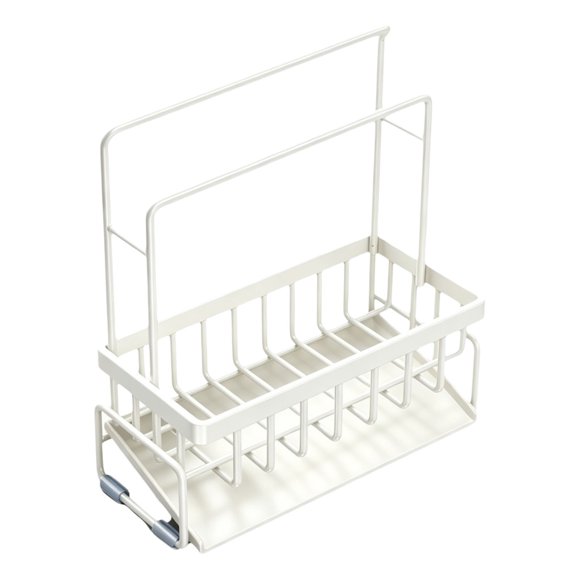 Dvumao Organiseur d'Évier de Cuisine Égouttoir à Linge et Support de Rangement 9.84x9.06x3.54 Po