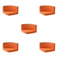 thumbnail image 2 of kurtrusly Trilateral Chair Covers Wide Application And Strong Elastic Chair Protection Made Easy Polyester Cover Chairs Decoration Orange 5Set, 2 of 6