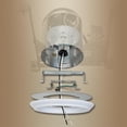 thumbnail image 4 of Westinghouse Lighting 6-in White Steel Recessed Light Adjustable Converter, 4 of 9