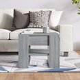 thumbnail image 3 of vidaXL Coffee Table Grey Sonoma 55.5x55x45 cm Engineered Wood, 3 of 4